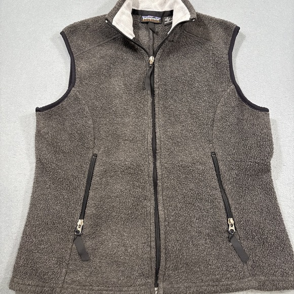 Patagonia Jackets & Blazers - VEST SYNCHILLA FLEECE Vtg Patagonia  Women LARGE  Full Zip Gorpcore Outdoor